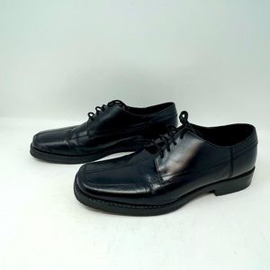 Nunn Bush NXXT Men Shoes Black Leather Upper Size 8.5 Lace Up Oxfords